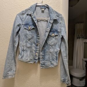 Light Blue Women's Jean Jacket
